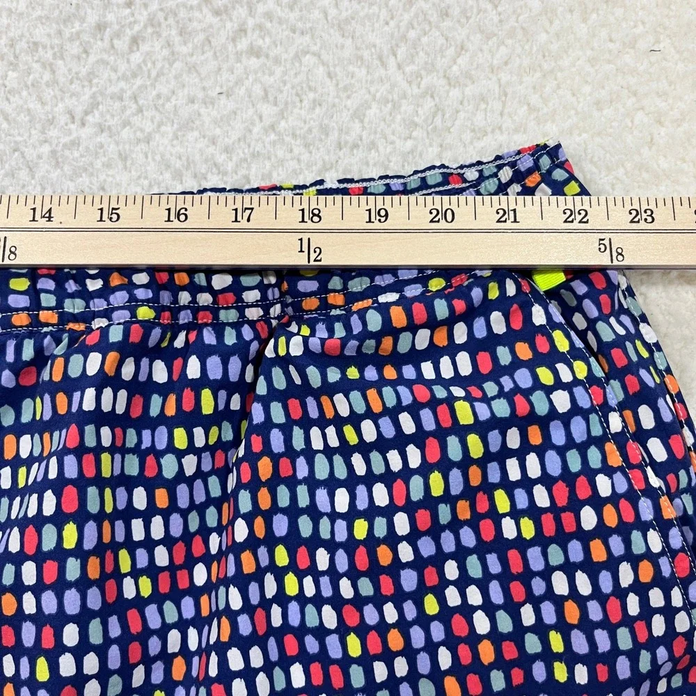 Psycho Bunny Swim Trunks Mens 3XL Blue Multi Dot B9W180D1NS Board Shorts Logo